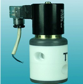 四氟乙烯三通电磁阀